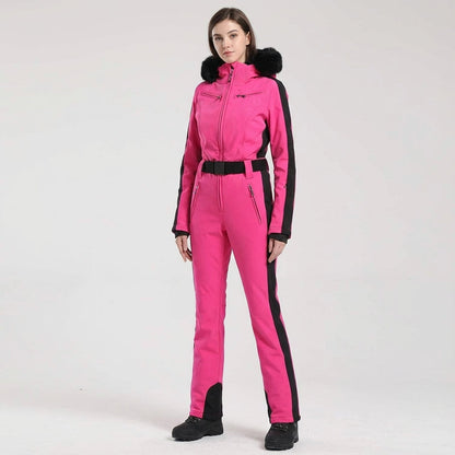Einteiliges Skioverall Mit Kapuze - Clarissa