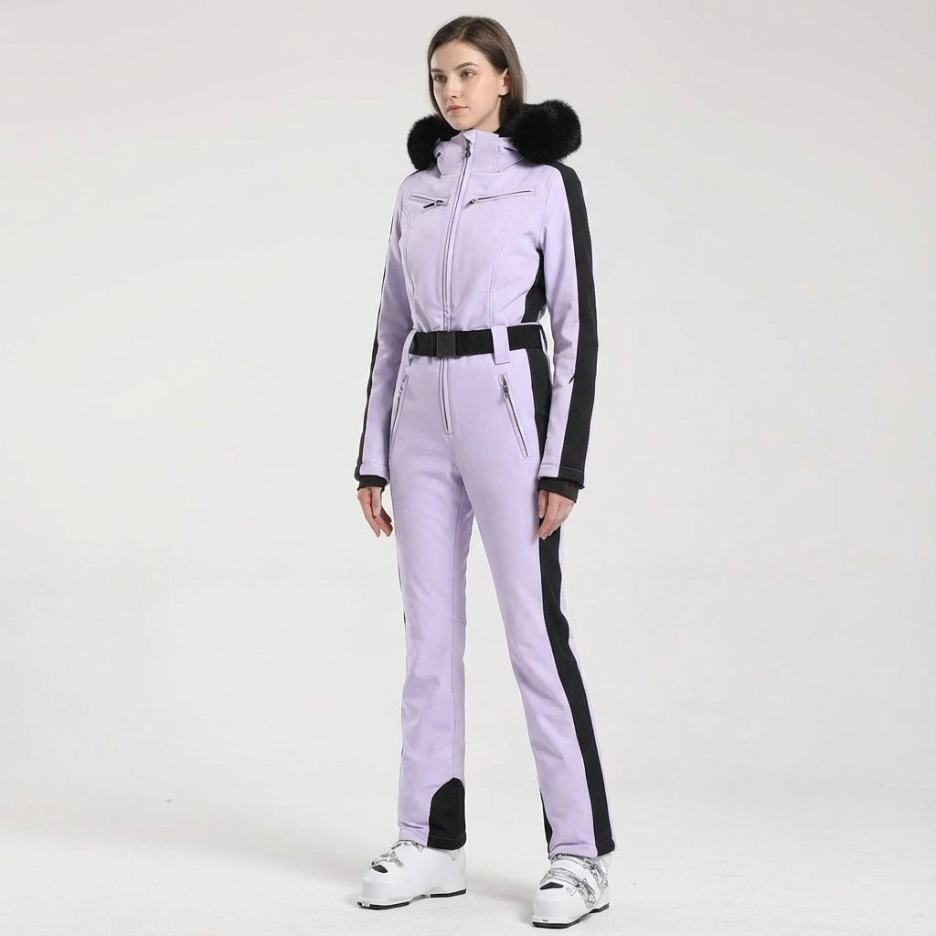 Einteiliges Skioverall Mit Kapuze - Clarissa