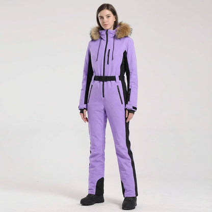 Einteiliges Skioverall Mit Kapuze - Clarissa