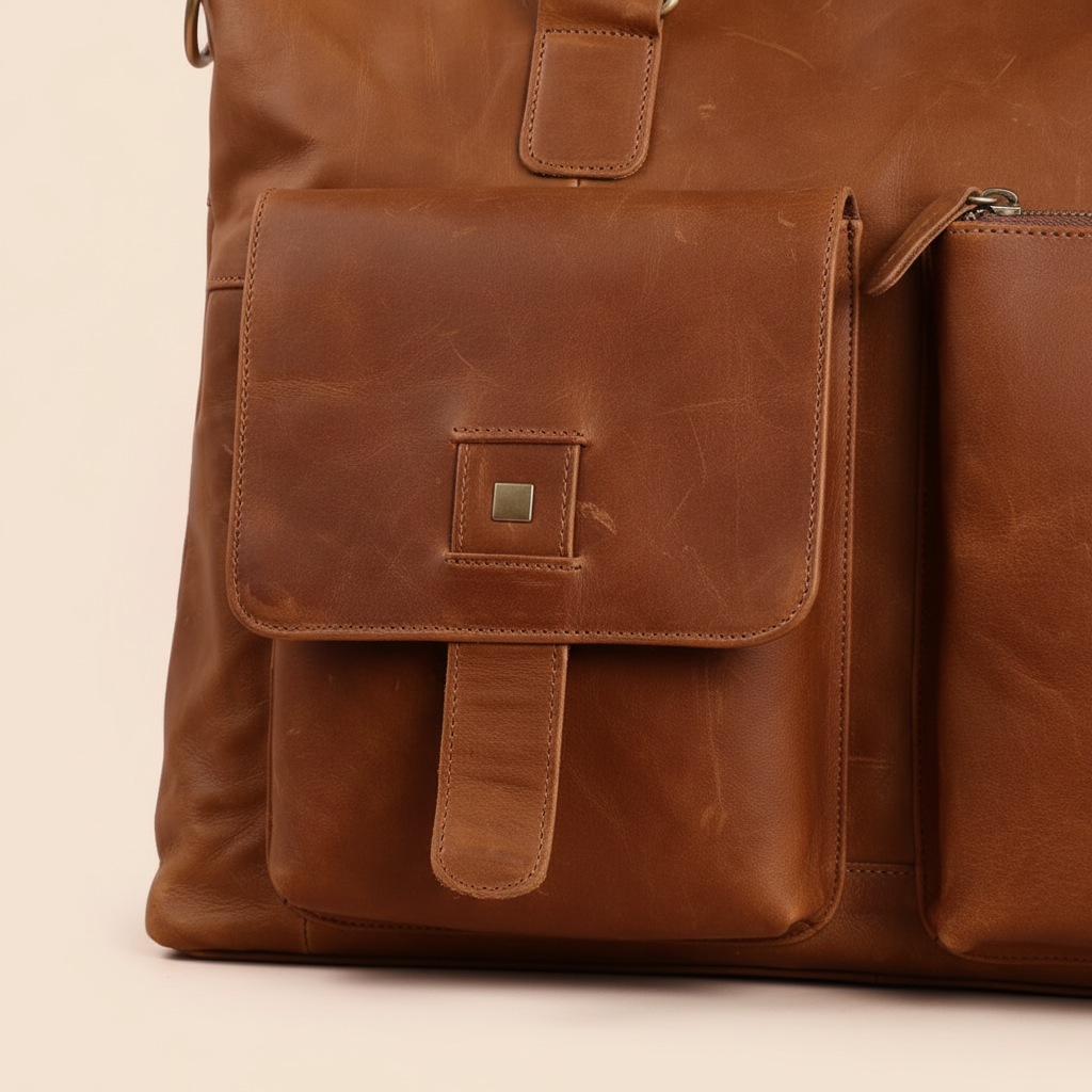 Ekstrawagancka Torba Skórzana - Vintagega