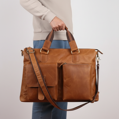 Ekstrawagancka Torba Skórzana - Vintagega