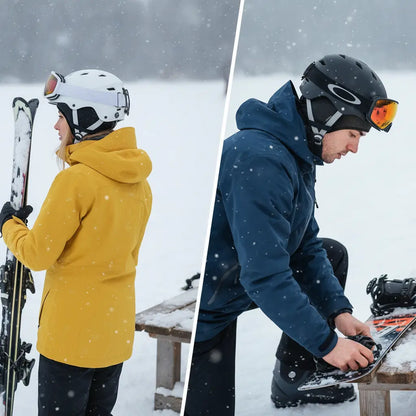 Elastische winterhelm met thermische voering - HelmetCozy