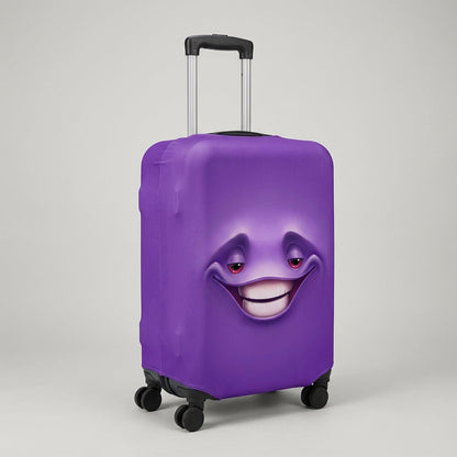 Elastische Bagagehoes Met Print - SmileGuard