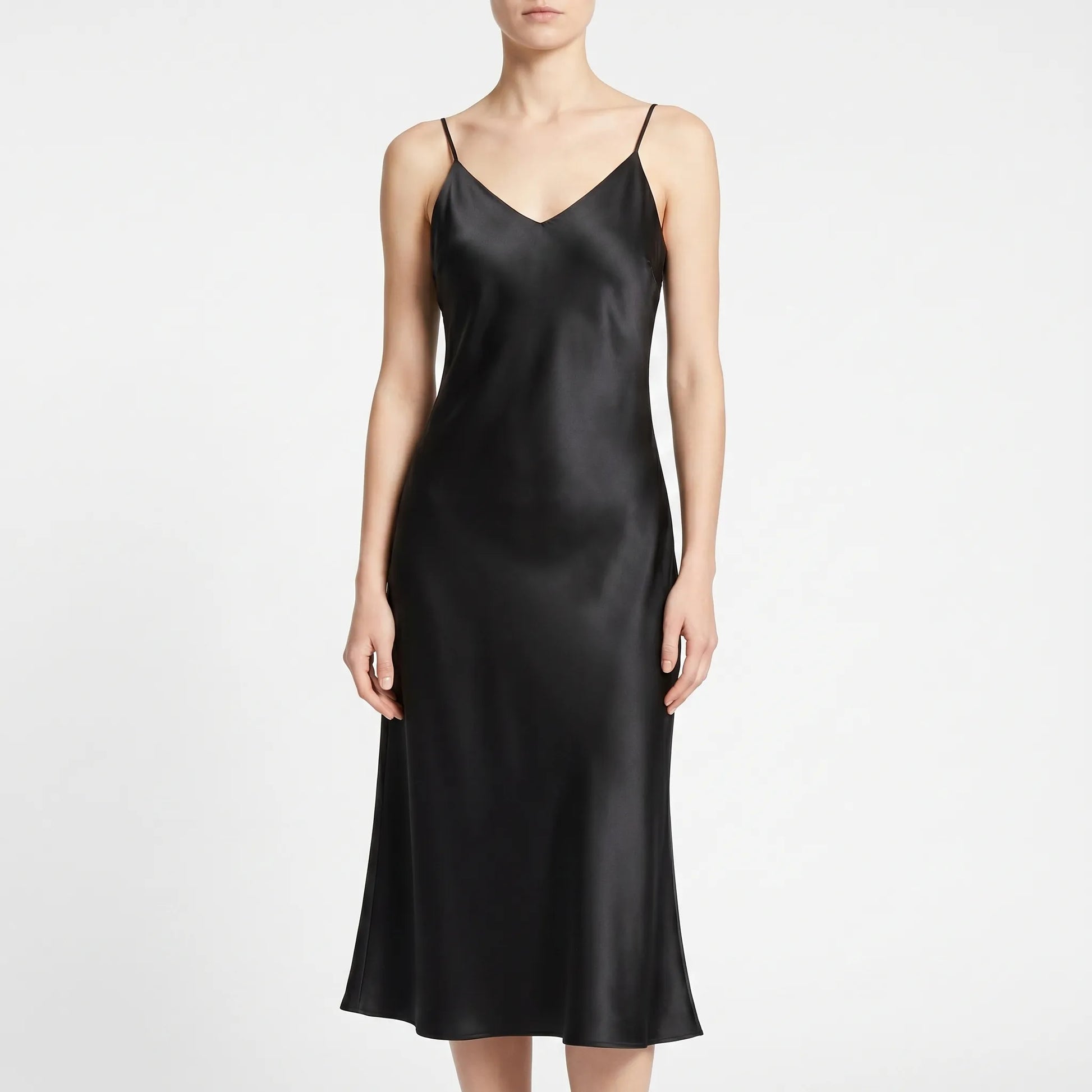 Elegant Slip Midi Dress -  Charlotte