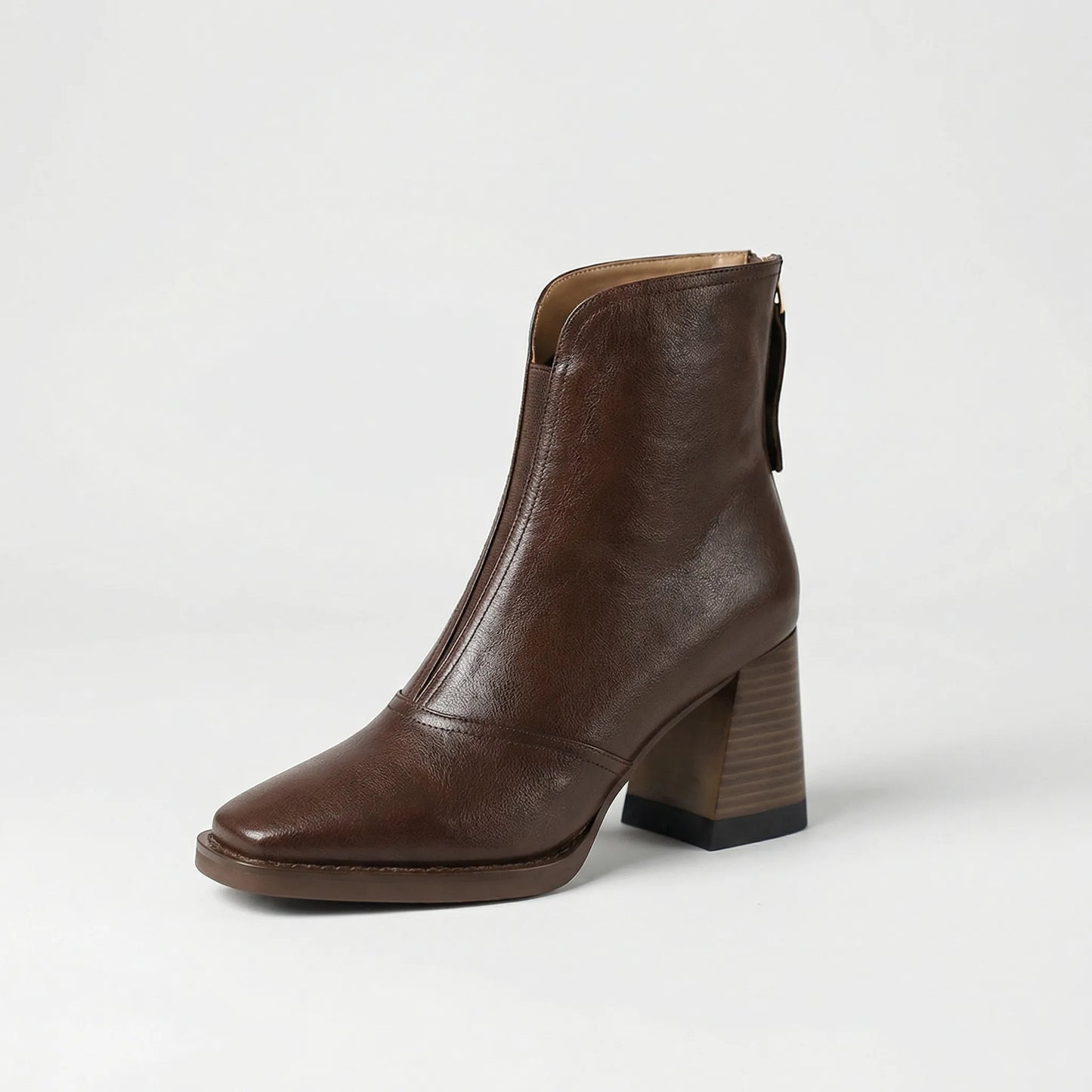 Elegante Stiefelette Mit Mittlerem Absatz - Kathryn