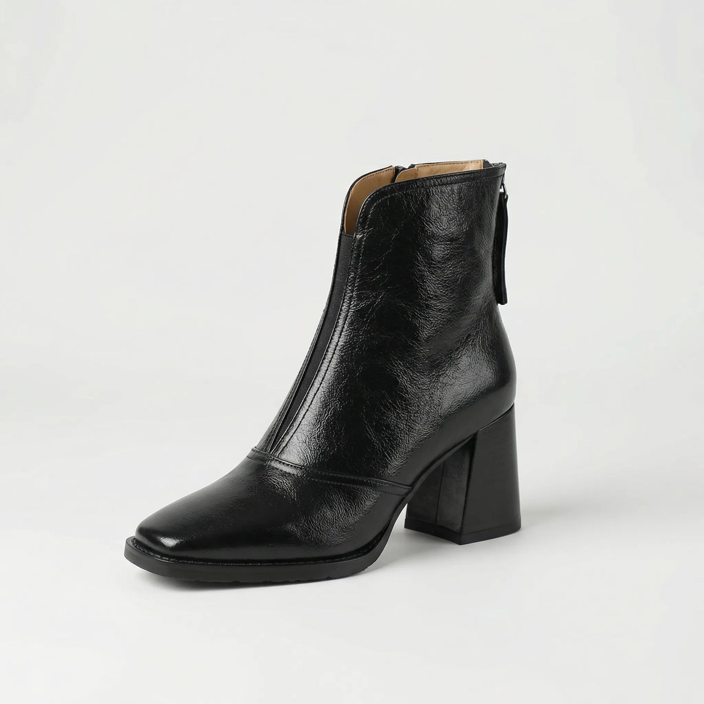 Elegante Stiefelette Mit Mittlerem Absatz - Kathryn