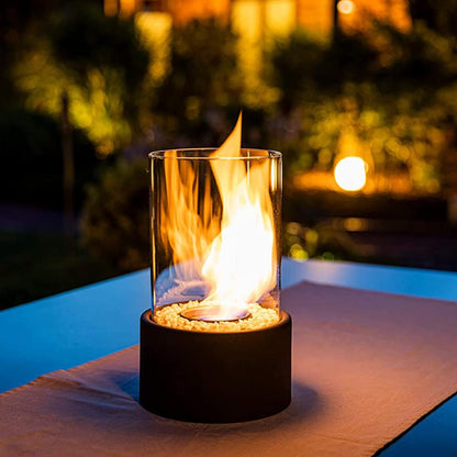 Klassieke Olie Lamp met Open Vlam - Lumora