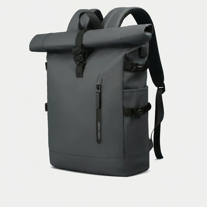 Expandable Roll-Top Travel Rucksack -  Rolamax