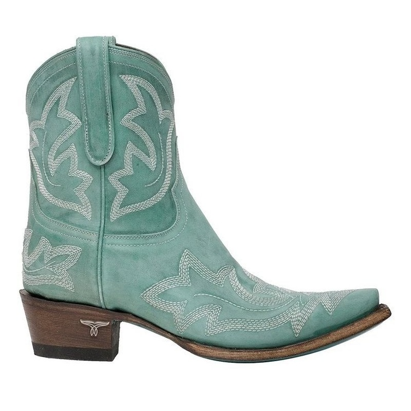 Leren Cowboylaarzen met Borduursels – Dakota