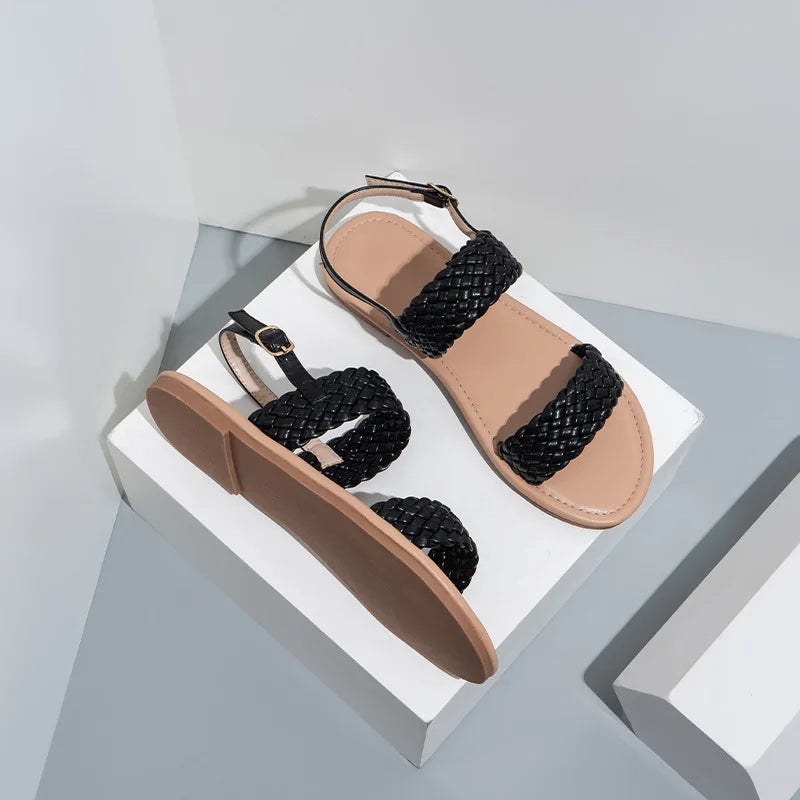 Platte Zomersandalen met Antislipzool – Elina