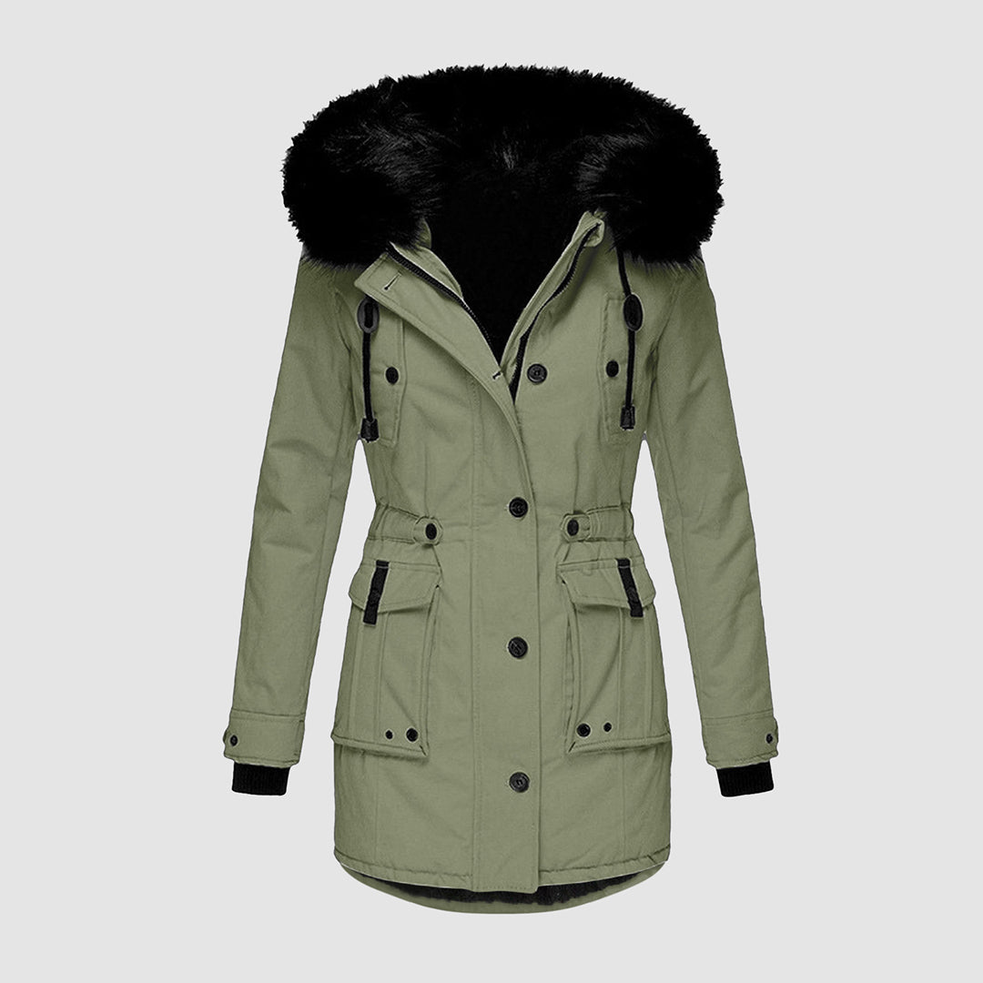 Warme Winterjas met Fleecevoering - Tove