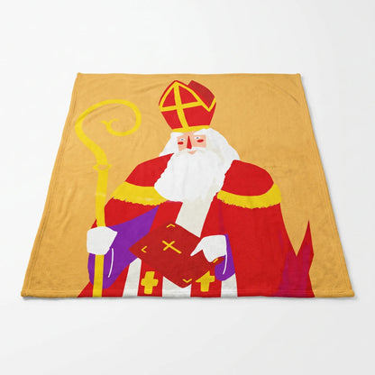 Feestelijk Plaid Met Sinterklaas - Klaasia