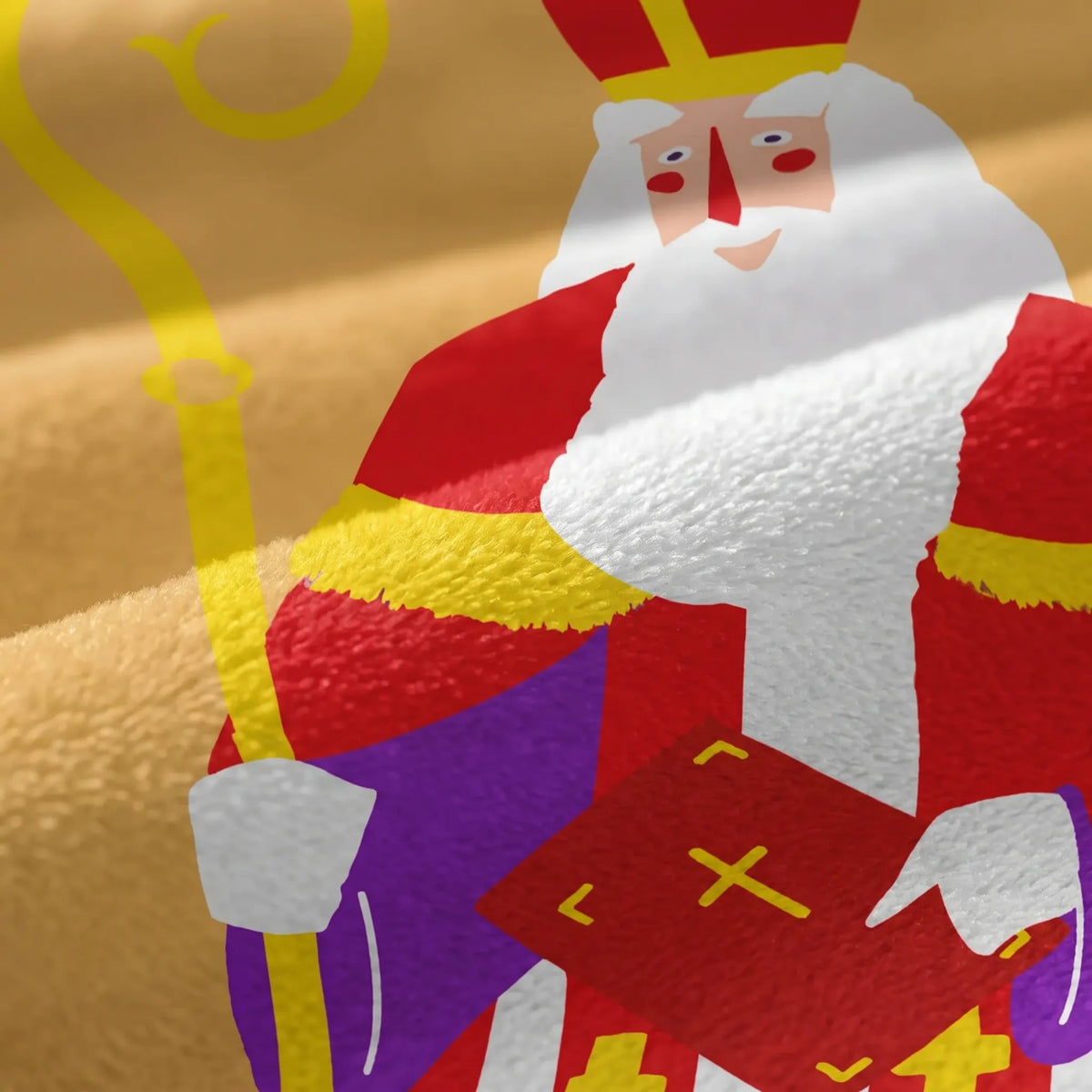 Feestelijk Plaid Met Sinterklaas - Klaasia