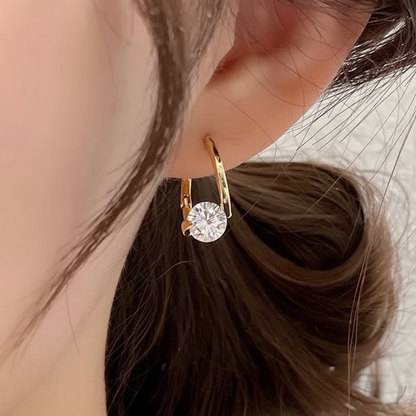 Feine Germanium Ohrstecker - Camila