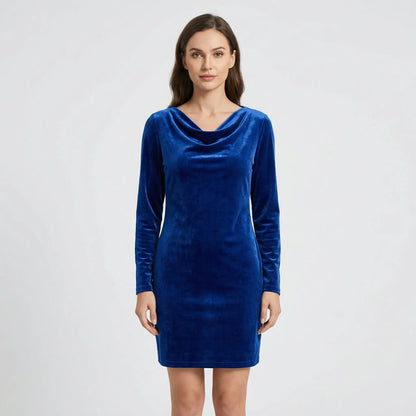 Festliches Kleid Mit Weichem Drapierausschnitt - Stacey