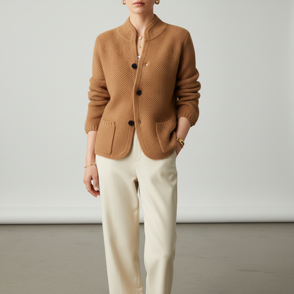 Figurbetonter Strickcardigan - Tanya