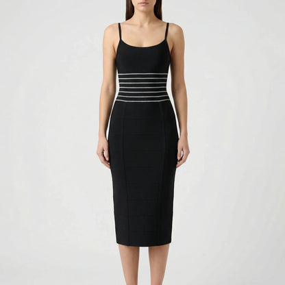 Figurbetontes Midi Kleid - Jella