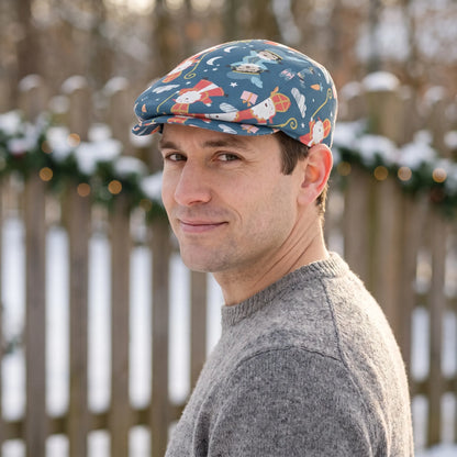 Flatcap Met Volledige Print -  Arthur