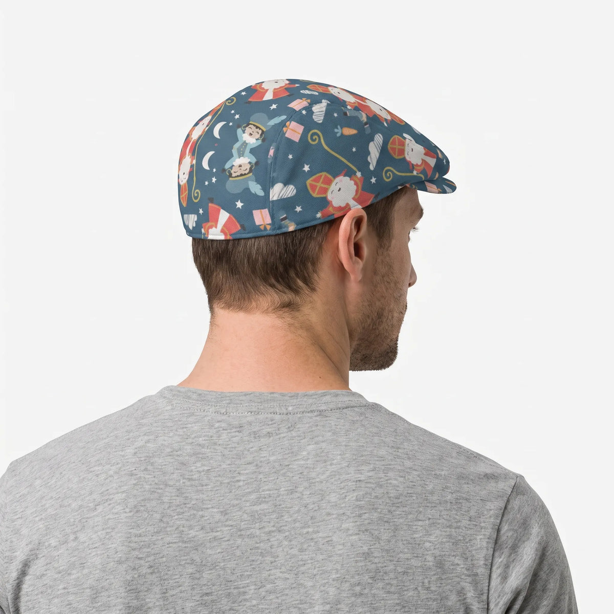 Flatcap Met Volledige Print -  Arthur