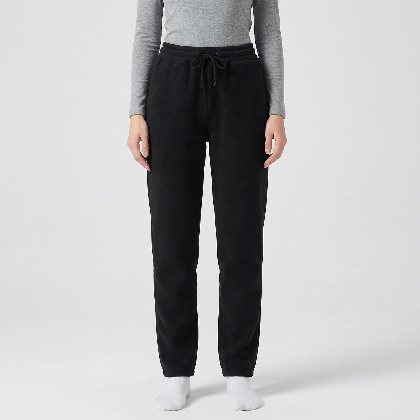 Fleece-Lined Women's Jogger Trousers - Karen