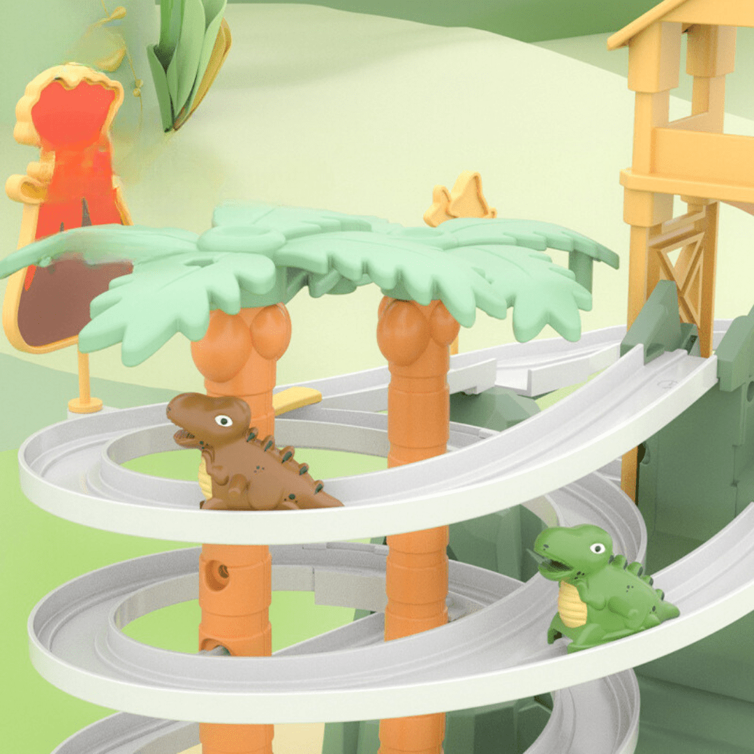 Springtrampoline met dinosaurusmotief – voor actief speelplezier