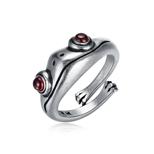 Zilveren Ring met Uniek Design – Pixie