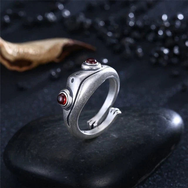 Zilveren Ring met Uniek Design – Pixie