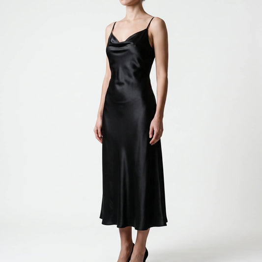 Gedrapeerde Slipdress -  Jody
