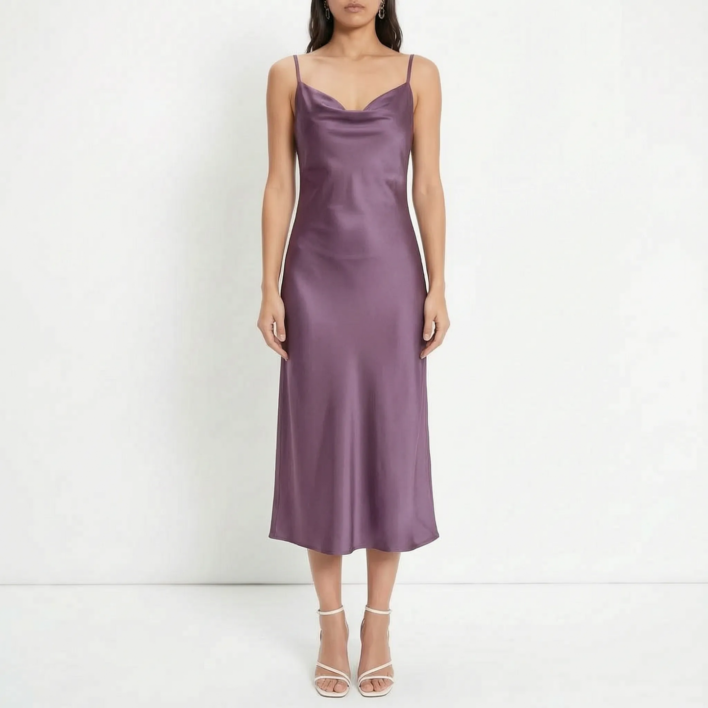 Gedrapeerde Slipdress -  Jody