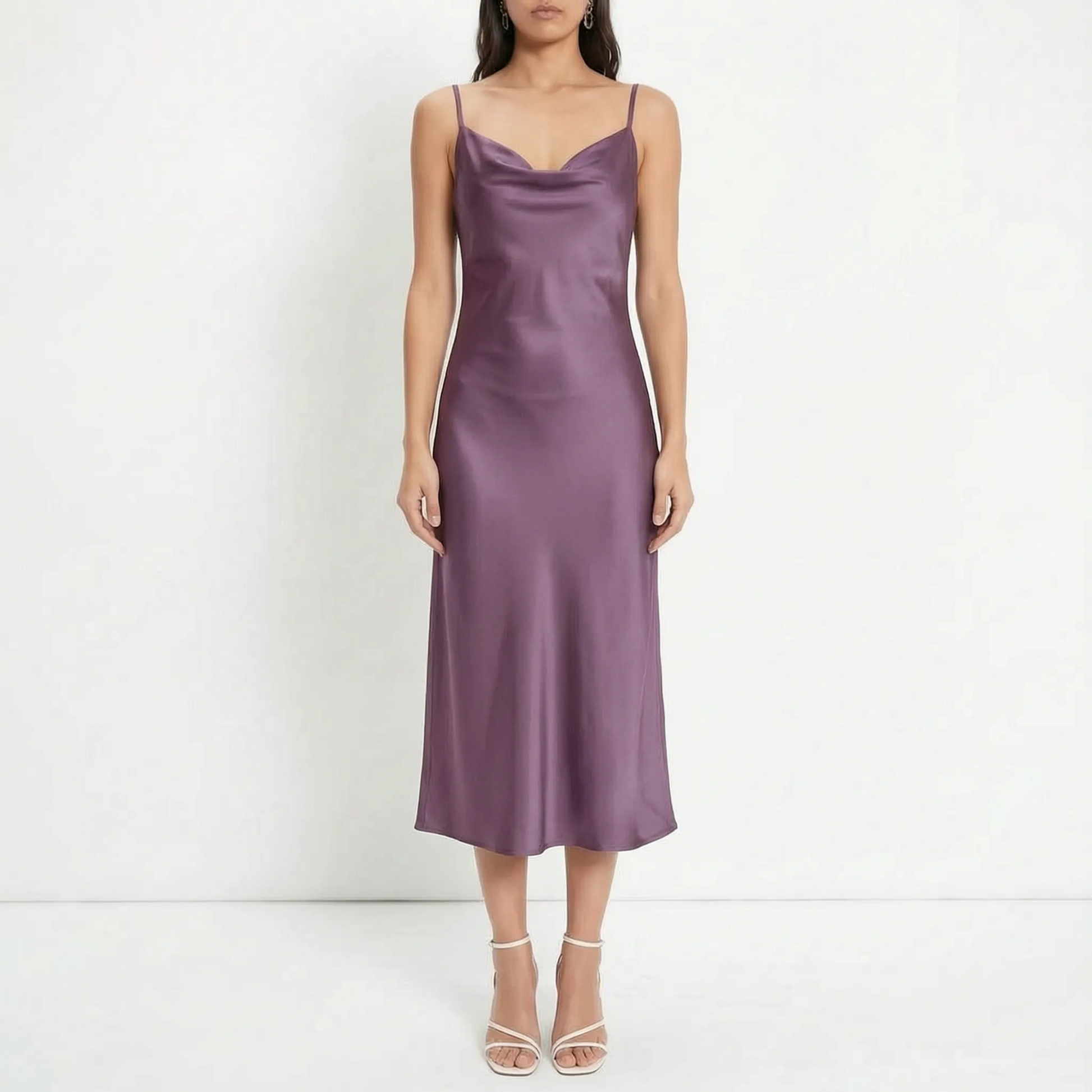 Gedrapeerde Slipdress -  Jody