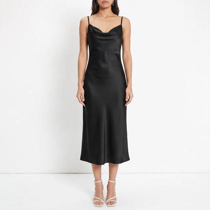 Gedrapeerde Slipdress -  Jody