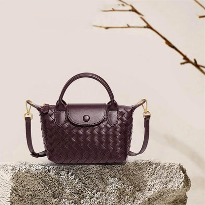 Gevlochten Mini Tas - Elena