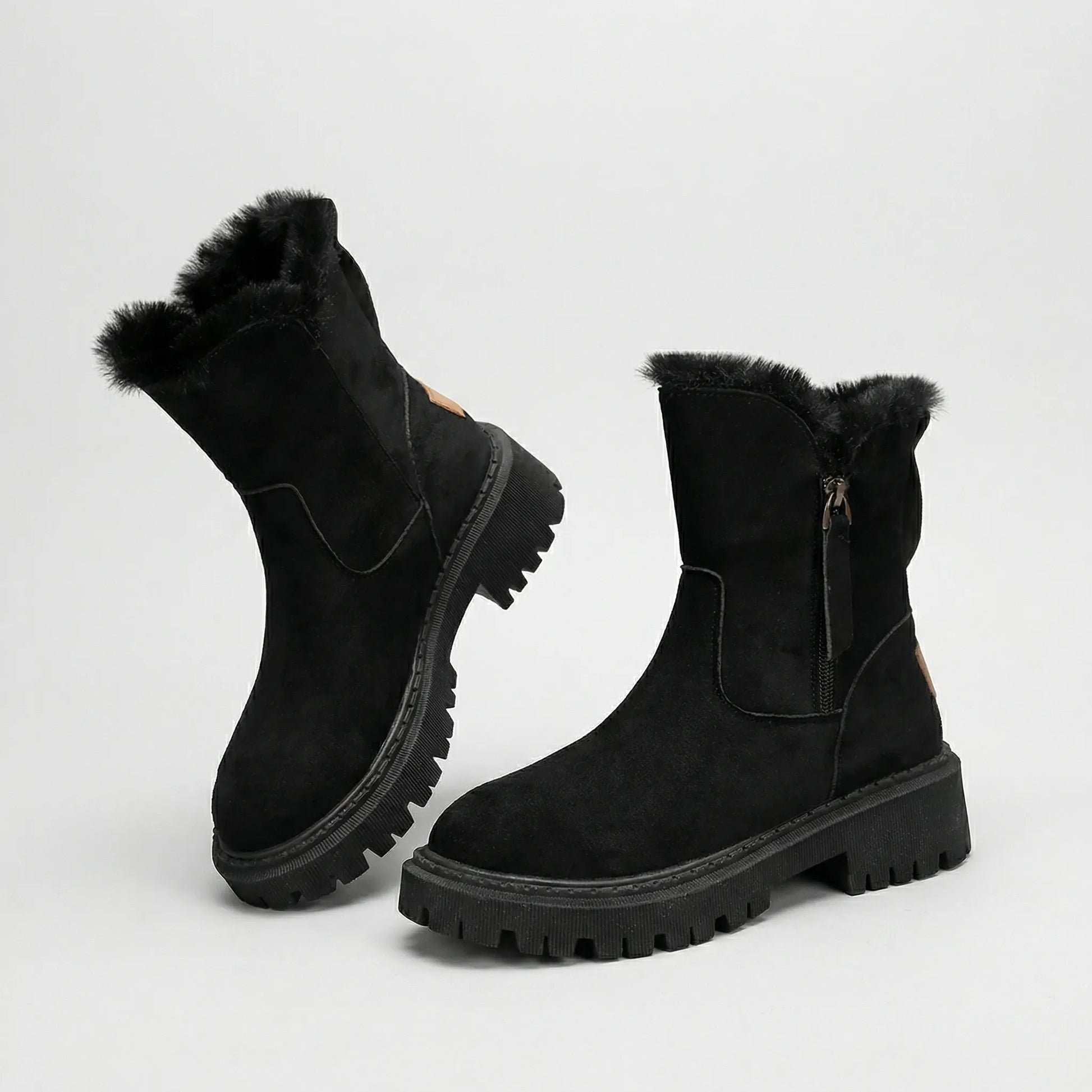 Gefütterte Damen Stiefelette - Charleen