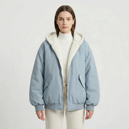 Gefütterte Winterjacke Im Bomber-Stil - Kendra