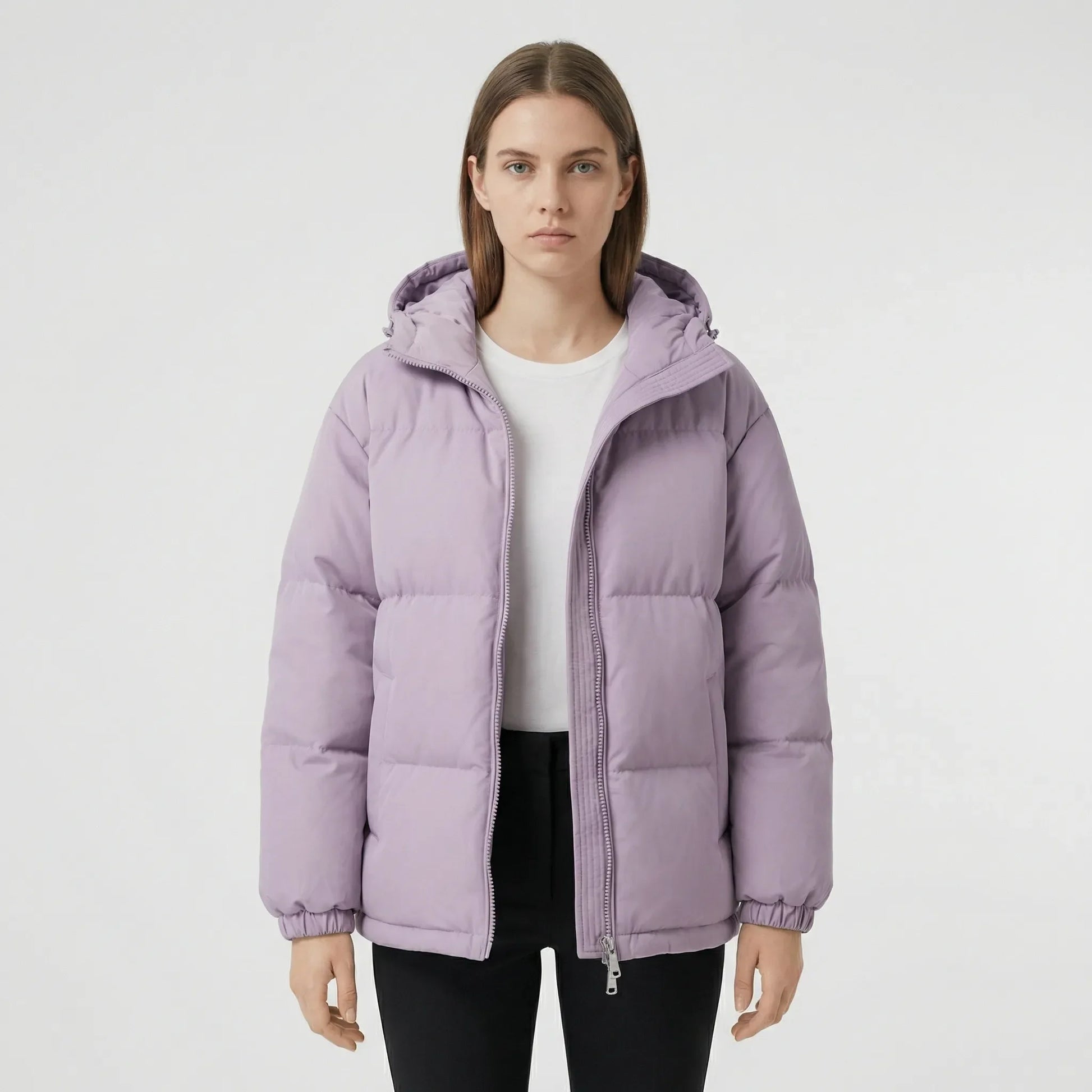 Gefütterte Winterjacke Mit Kapuze - Shawna