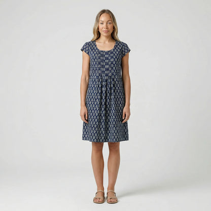 Gefüttertes Sommerkleid Mit Rundhals - Naemi