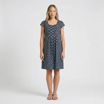 Gefüttertes Sommerkleid Mit Rundhals - Naemi