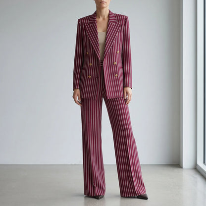 Gestreepte Broekpak Dames -  Courtney