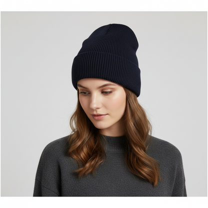 Gestrickte Einheitsgröße Beanie - TrendBeanie