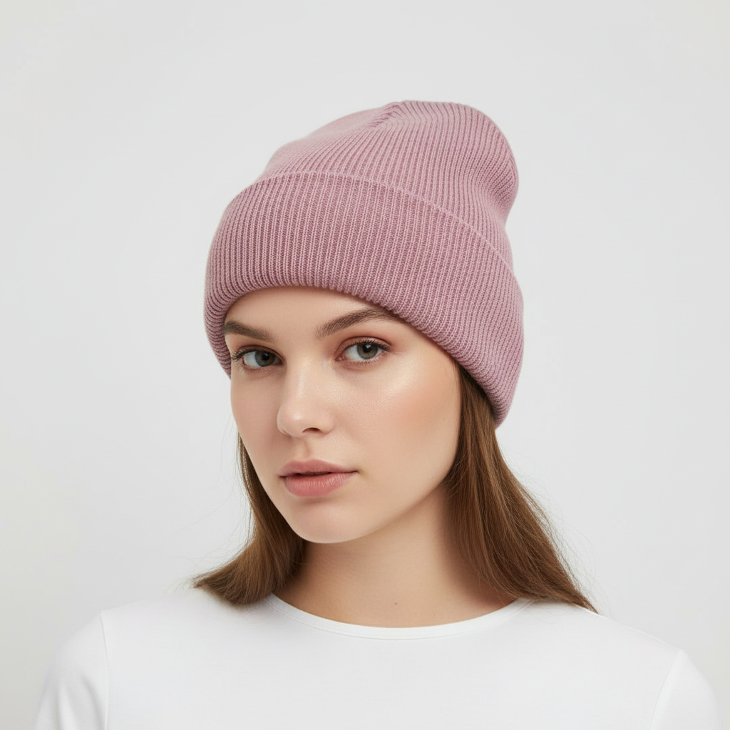 Gestrickte Einheitsgröße Beanie - TrendBeanie