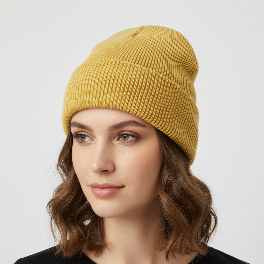Gestrickte Einheitsgröße Beanie - TrendBeanie