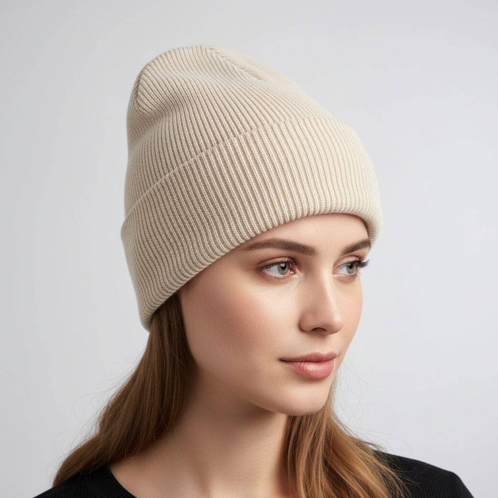 Gestrickte Einheitsgröße Beanie - TrendBeanie