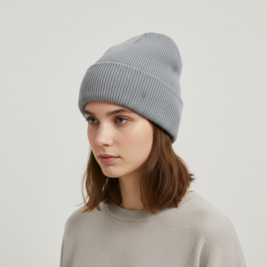 Gestrickte Einheitsgröße Beanie - TrendBeanie