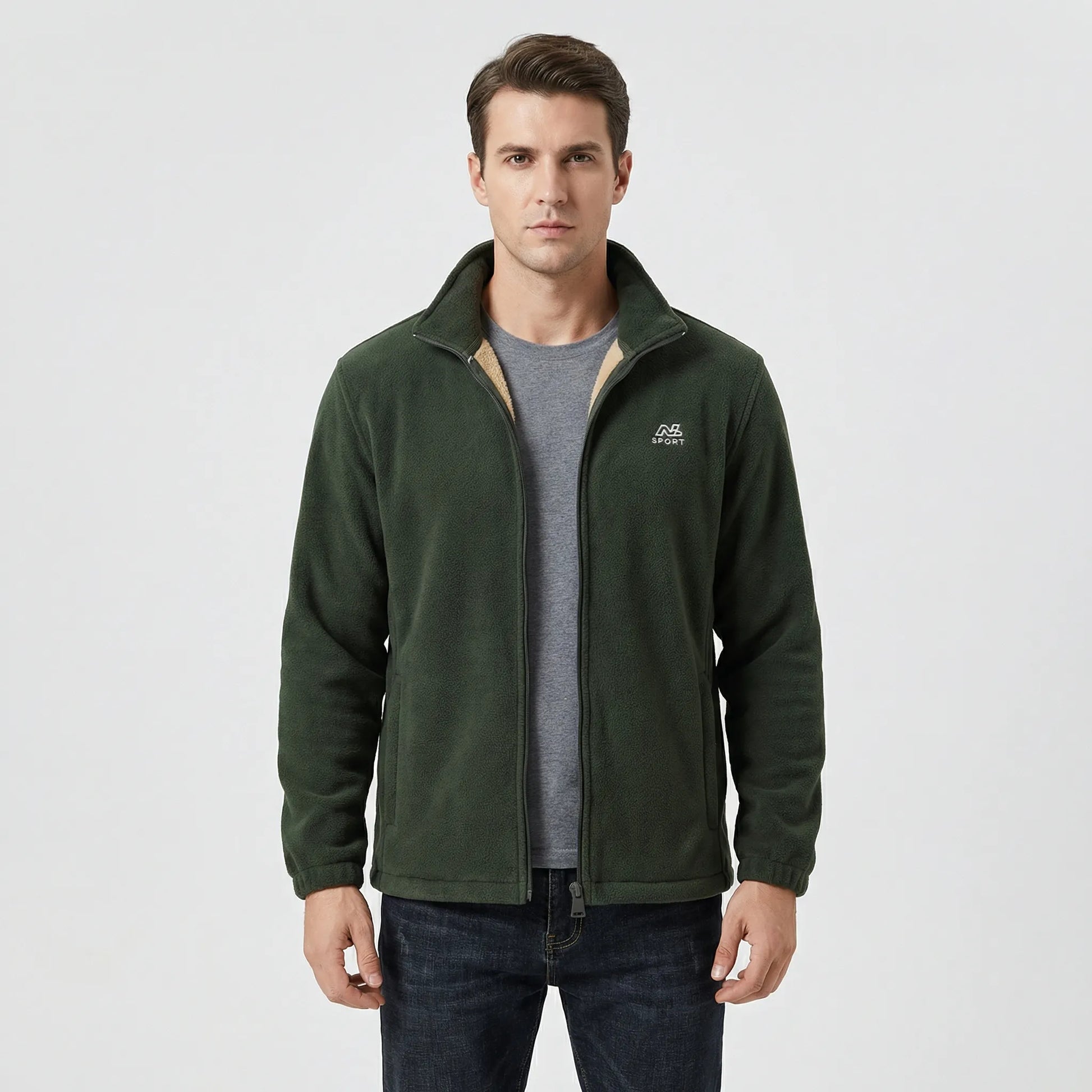 Gevoerd Outdoor Fleecevest Met Rits - Ken