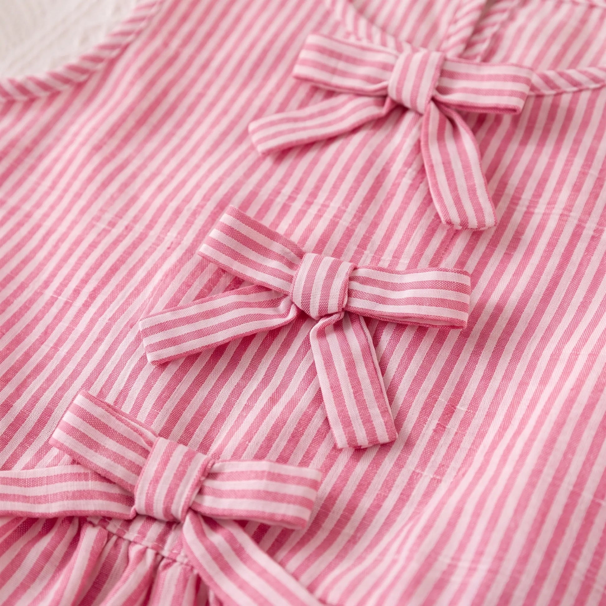 Girls' Striped Two-Piece Summer Set - SweetStripe