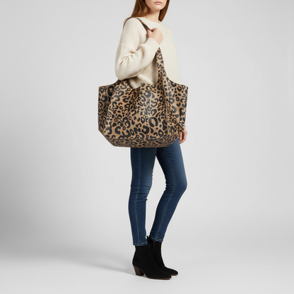 Große Vegane Ledertasche - FlexiCarry
