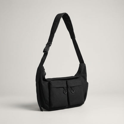 Grote Canvas Crossbody Tas - UrbanLoom