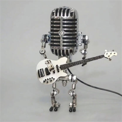 Guitar Themed Table Lamp -  StrumBot