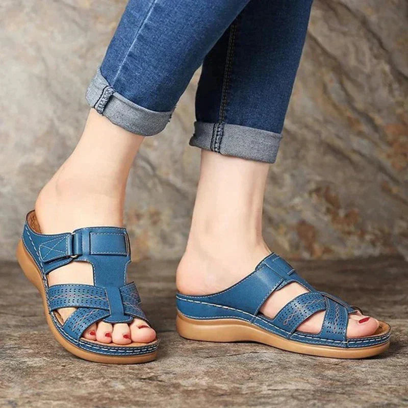 Adembenemende dames sandalen voor dagelijks gebruik met orthopedisch comfort – Leila