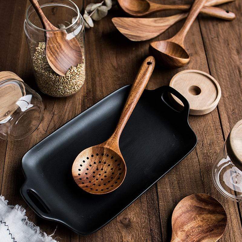 Natuurlijke Houten Keukenset - RustiCook